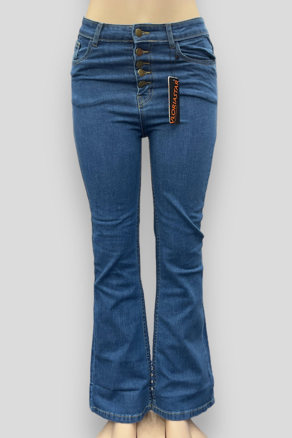 Vloriastar Ladies Bell-bottom Jeans