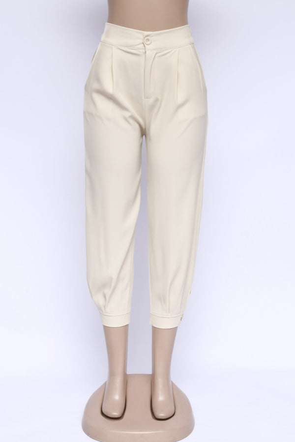 Alladin Close Bottom Pant With Button Thai Import AH4357
