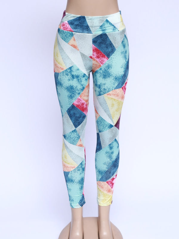 Abstract Jeggings Printed HQ Quality AH3706