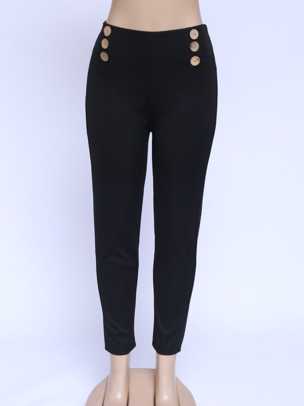 Premium Quality Jeggings With Button AH3699